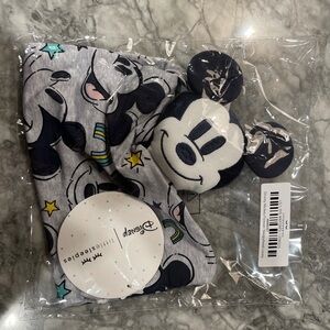 NIB Little Sleepies Disney Mickey Forever Blue Lovey